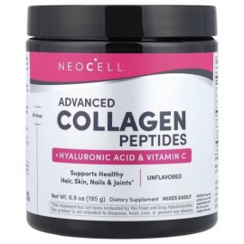 Advanced Collagen Peptides with Vitamin C & Hyaluronic Acid NeoCell Advanced Collagen Peptides with Vitamin C & Hyaluronic Acid - 195 grams