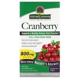 Cranberry Nature's Answer 90 wegetariańskich kapsułek