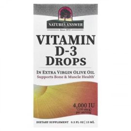 Vitamin D-3 Drops Nature's Answer 15 ml.