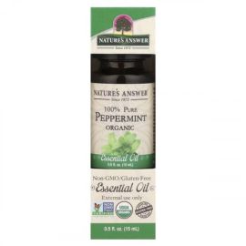 100% Pure Peppermint Essential Oil Nature's Answer 15 ml.