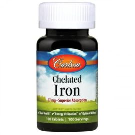 Chelated Iron Carlson Labs 100 tabletek