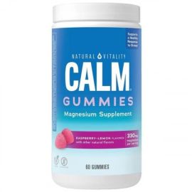 Calm Gummies Natural Vitality Raspberry Lemon - 60 żelków