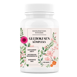 Głęboki Sen Kompleks 90 Kapsułek | Manufaktura Witamin