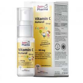 Vitamin C Natural Syrup Zein Pharma 50 ml.