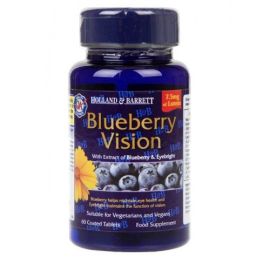 Blueberry Vision Holland & Barrett 60 tabletek