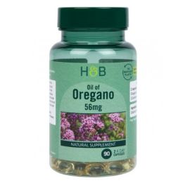 Oil of Oregano Holland & Barrett 56mg - 90 kapsułek (EAN 5059604468667)