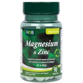 Magnesium with Zinc Holland & Barrett 90 tabletek