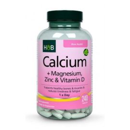 Calcium + Magnesium Holland & Barrett Zinc & Vitamin D - 240 tabletek