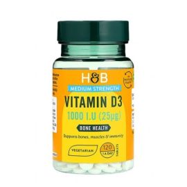 Vitamin D3 Holland & Barrett 25mcg - 120 tabletek