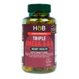 High Strength Triple Omega 3-6-9 Holland & Barrett 60 kapsułek