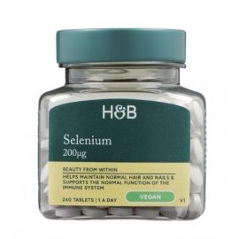 Selenium Holland & Barrett 200mcg - 240 tabletek