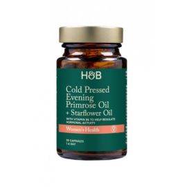 Cold Pressed Evening Primrose Oil + Starflower Oil Holland & Barrett 30 kapsułek