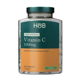 High Strength Vitamin C Holland & Barrett 1000mg - 240 tabletek