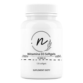 Witamina D3 Softgels 10 000 IU 120 softgels | NaturePRO