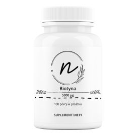 Biotyna 5000 mcg 100 porcji w proszku | NaturePRO