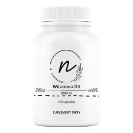 Witamina D3 2000 IU 100 kapsułek | NaturePRO