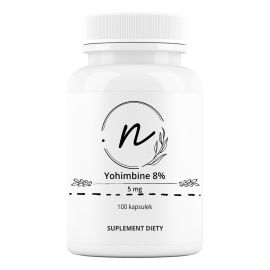 Yohimbine HCL 5 mg 100 kapsułek | NaturePRO