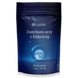 Melatonina 1 mg 100 tabletek | Lyora