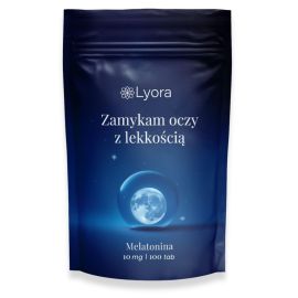 Melatonina 10 mg 100 tabletek | Lyora