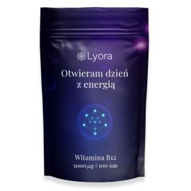 Witamina B12 5000 mcg 100 tabletek. | Lyora