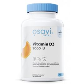 Witamina D3 Osavi - 120 softgels