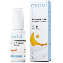Melatonina z Passiflorą Spray Doustny Osavi - 25 ml.