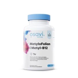 MetyloFolian i Metyl-B12 Osavi 120 vegan kapsułek