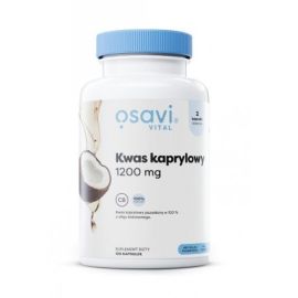 Kwas Kaprylowy Osavi 1200mg - 120 softgels
