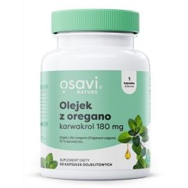 Olejek z Oregano Karwakrol Osavi 180mg - 60 kapsułek dojelitowych
