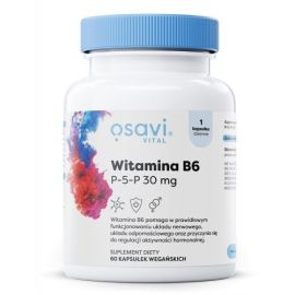 Witamina B6 Osavi 30mg - 60 vegan kapsułek