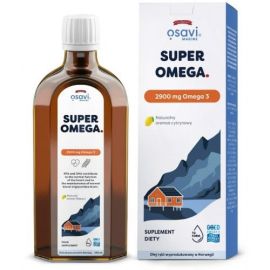 Super Omega (Marine) Osavi 2900mg Omega 3 (Cytryna) - 250 ml.