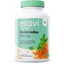 Kozieradka Osavi 550mg - 120 wegetariańskich kapsułek