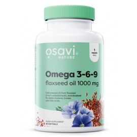 Omega 3-6-9 Olej Lniany Osavi - 60 softgels