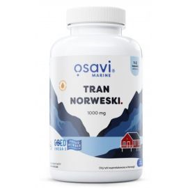 Tran Norweski Kapsułki Osavi 1000mg (Cytryna) - 180 softgels