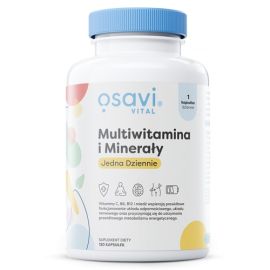 Multiwitamina i Minerały Jedna Dziennie Osavi 120 kapsułek