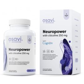 Neuropower z Cytykoliną Osavi - 90 vegan kapsułek