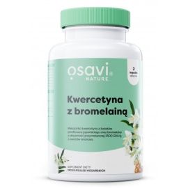 Kwercetyna z Bromelainą Osavi 120 vegan kapsułek