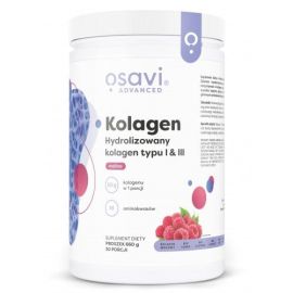 Kolagen Hydrolizowany Typu I & III Osavi Malina - 660 grams