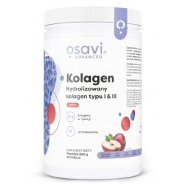 Kolagen Hydrolizowany Typu I & III Osavi Jabłko - 660 grams