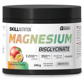 Magnesium Bisglycinate Powder Skill Nutrition Passion Fruit-Peach - 240 grams
