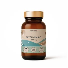 Witamina C 1000 mg 120 porcji w proszku UNUVI