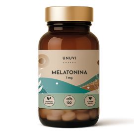 Melatonina 1 mg 120 tabletek wegetariańskich UNUVI