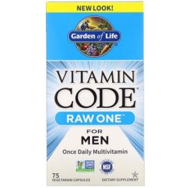 Vitamin Code RAW ONE for Men Garden of Life 75 wegetariańskich kapsułek