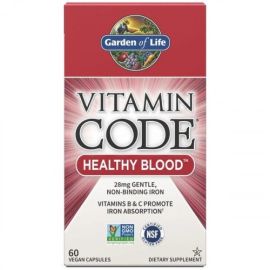 Vitamin Code Healthy Blood Garden of Life 60 vegan kapsułek