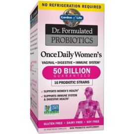 Dr. Formulated Probiotics Once Daily Women's Garden of Life 30 wegetariańskich kapsułek