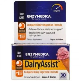 DairyAssist Enzymedica 30 kapsułek