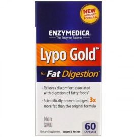 Lypo Gold Enzymedica 60 kapsułek