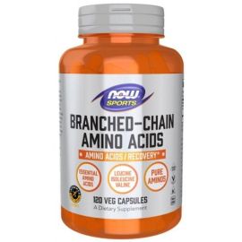 Branched-Chain Amino Acids NOW Foods 120 wegetariańskich kapsułek