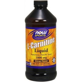 Liquid L-Carnitine NOW Foods 473 ml. 1000mg Tropical Punch