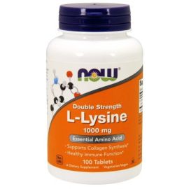 L-Lysine NOW Foods 1000mg - 100 tabletek